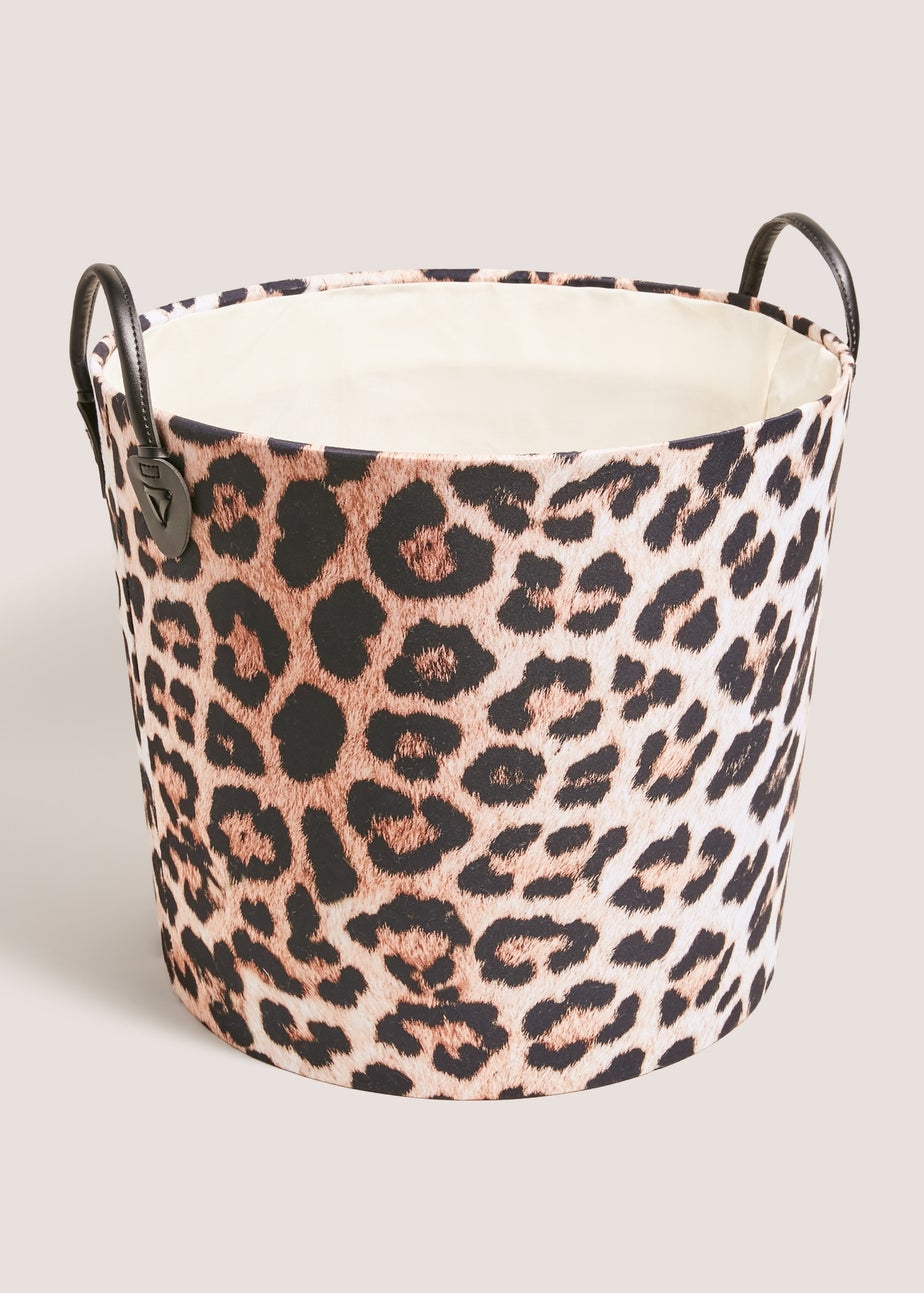 Leopard Storage Basket
