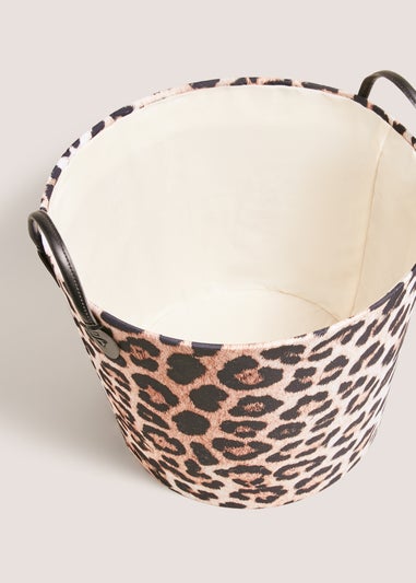 Leopard Storage Basket
