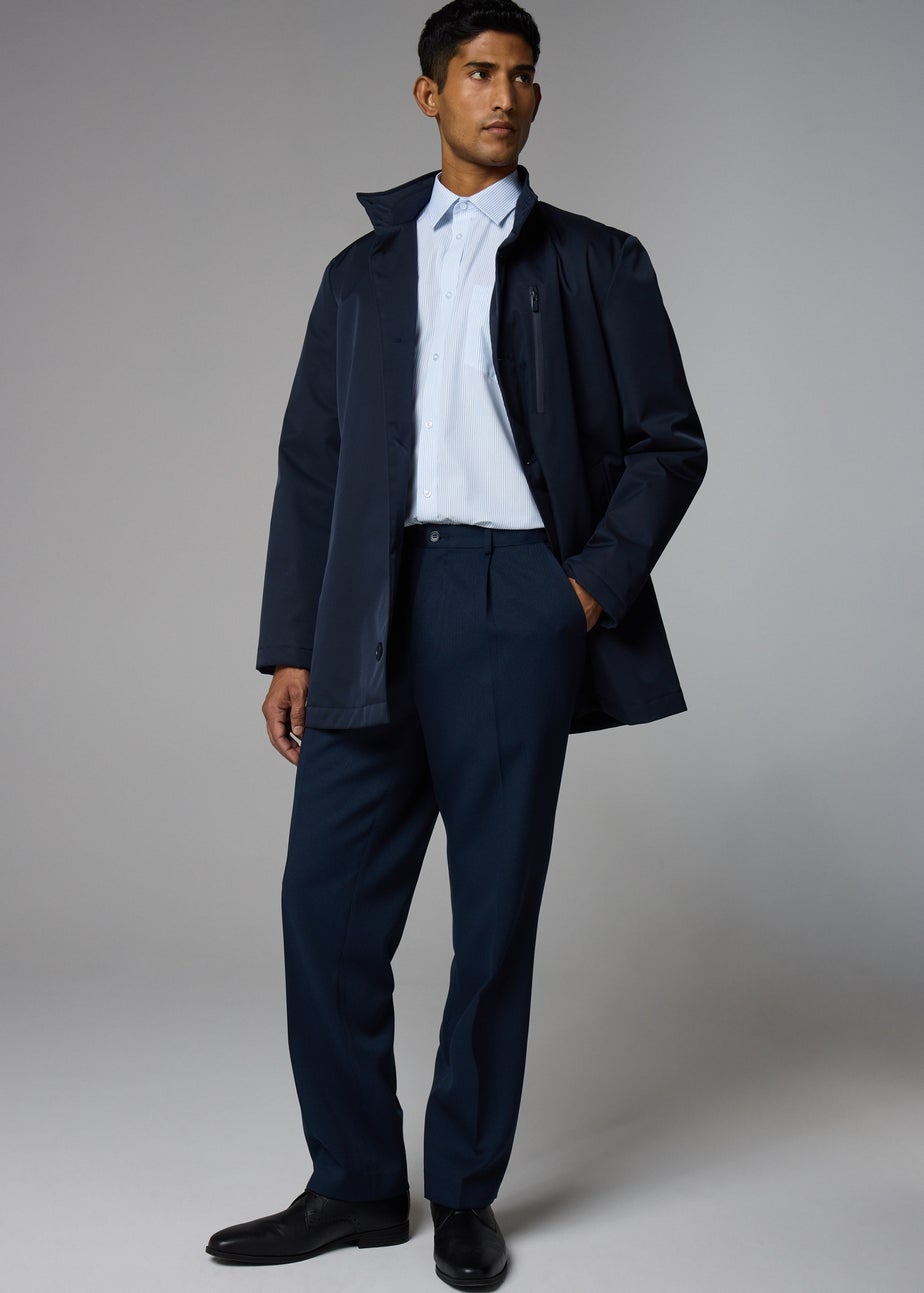 Taylor & Wright 3 Pack Blue Regular Easycare Shirts