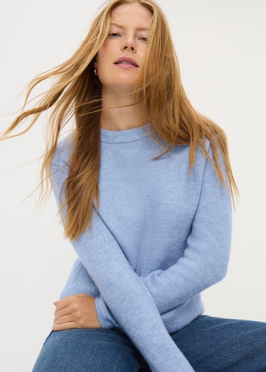 Blue Knit Jumper