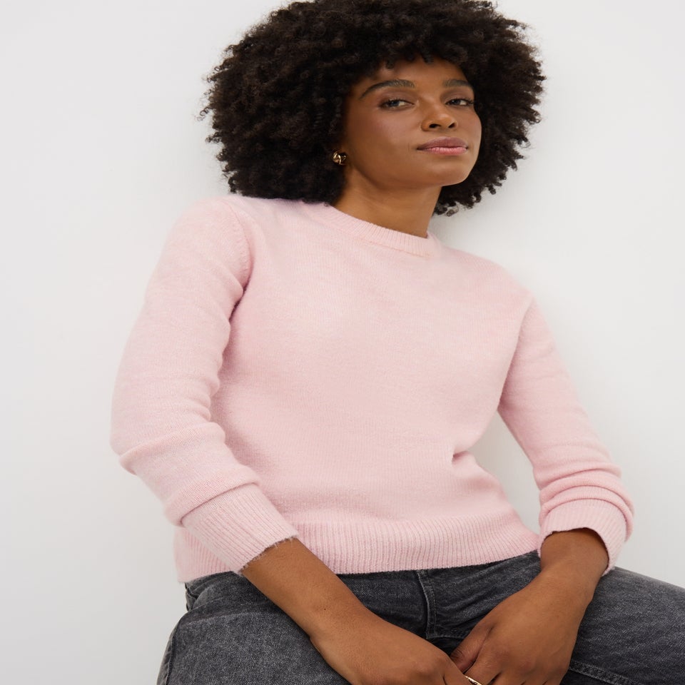 Pink Knit Jumper