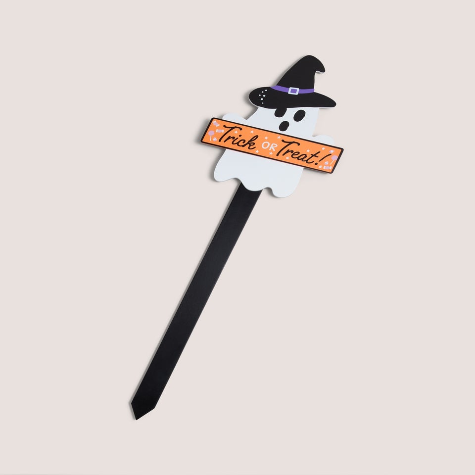 Halloween Trick Or Treat Stake