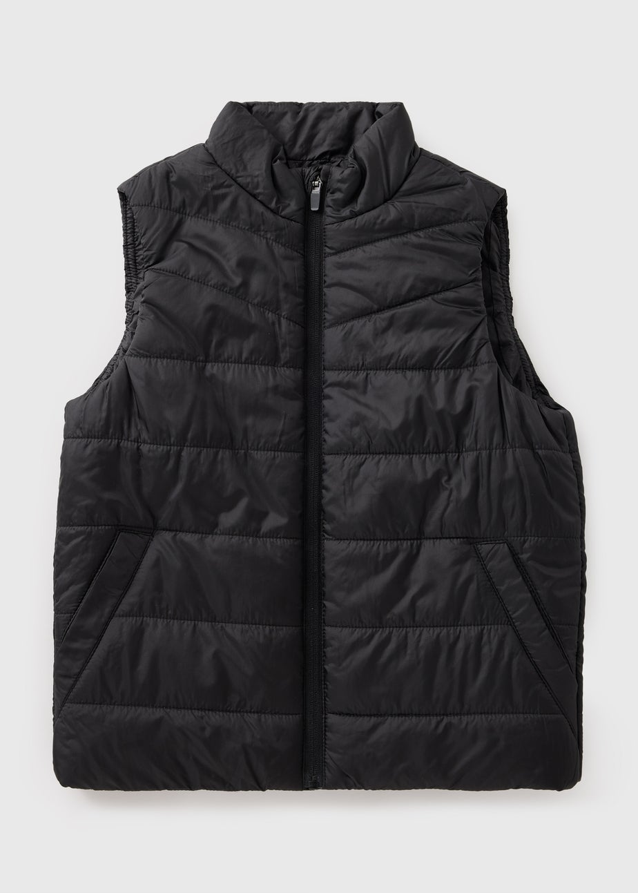 Boys Black Padded Gilet (7-15yrs)