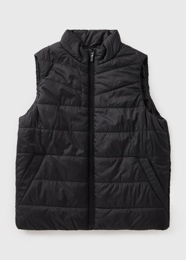 Boys Black Padded Gilet (7-15yrs)