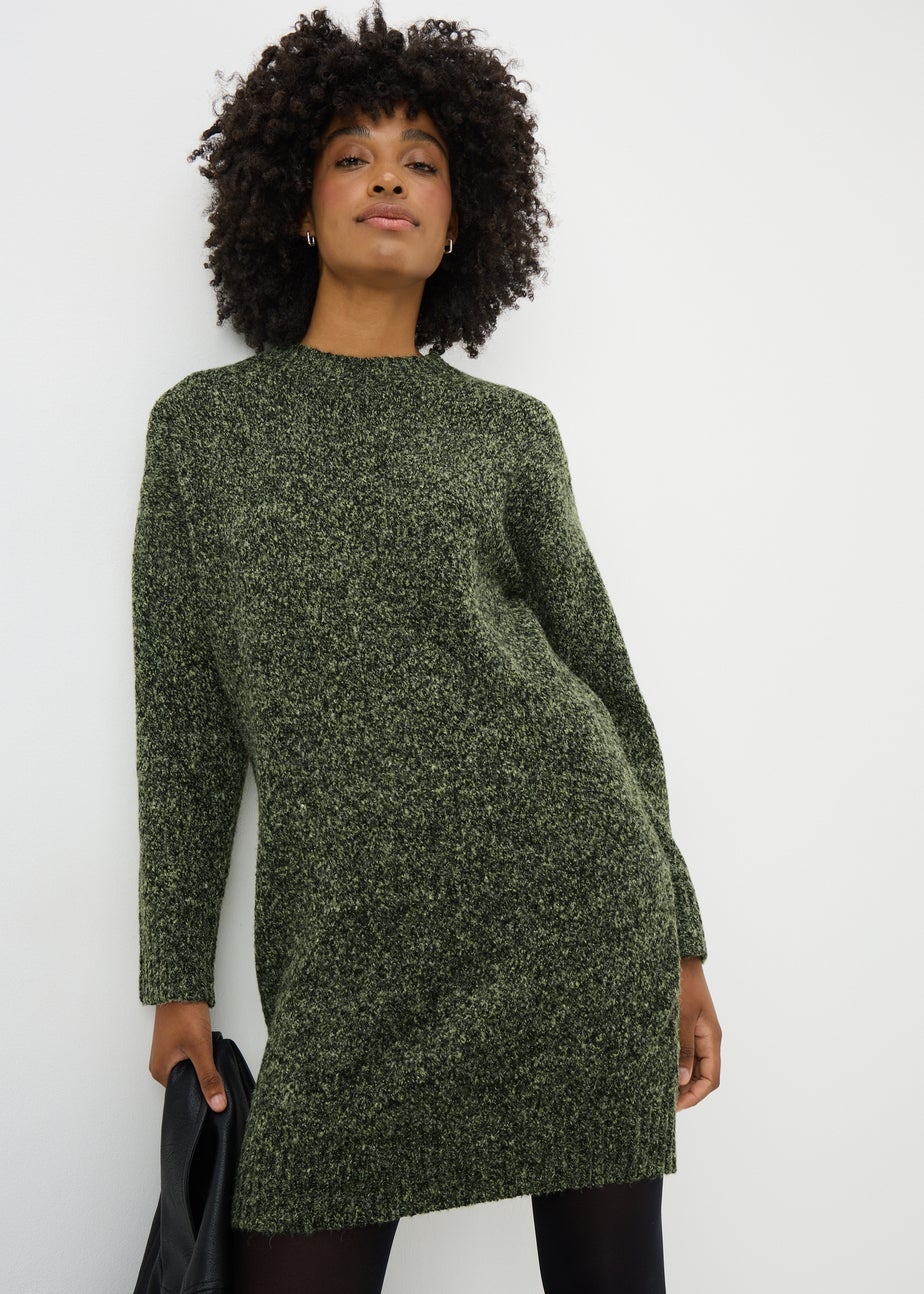 Green Knitted Dress