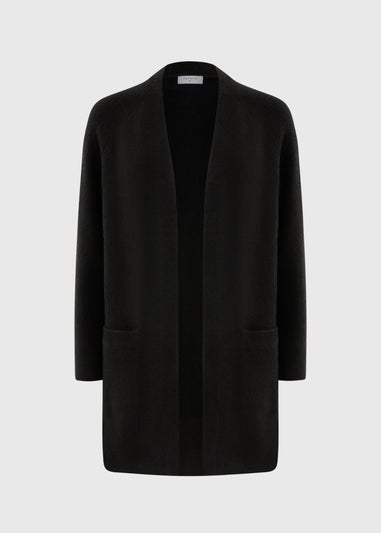 Womens Statement Black Cardigan