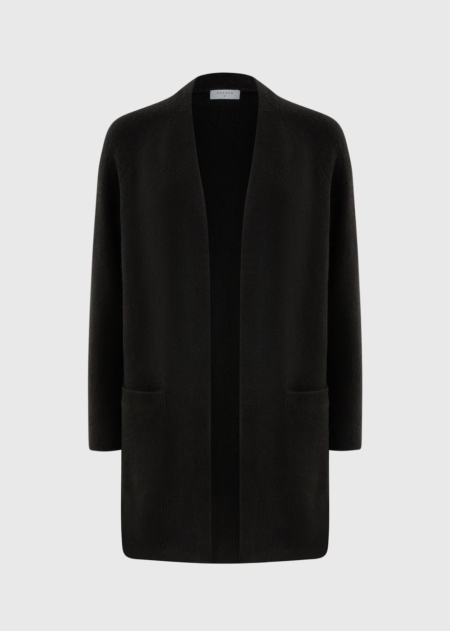 Womens Statement Black Cardigan