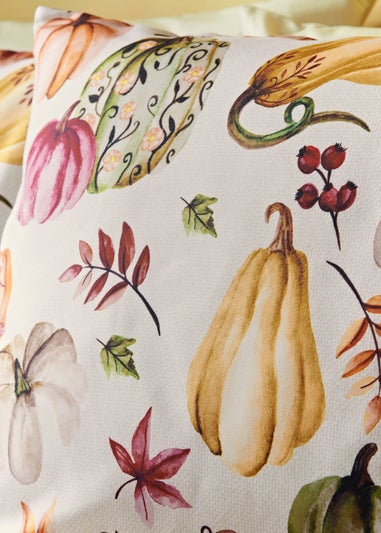 Multi Colour Pumpkin Duvet Set