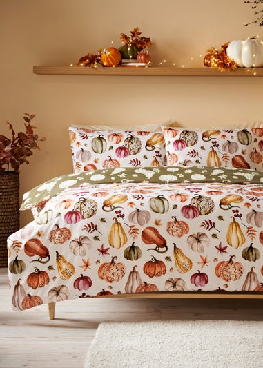 Multi Colour Pumpkin Duvet Set