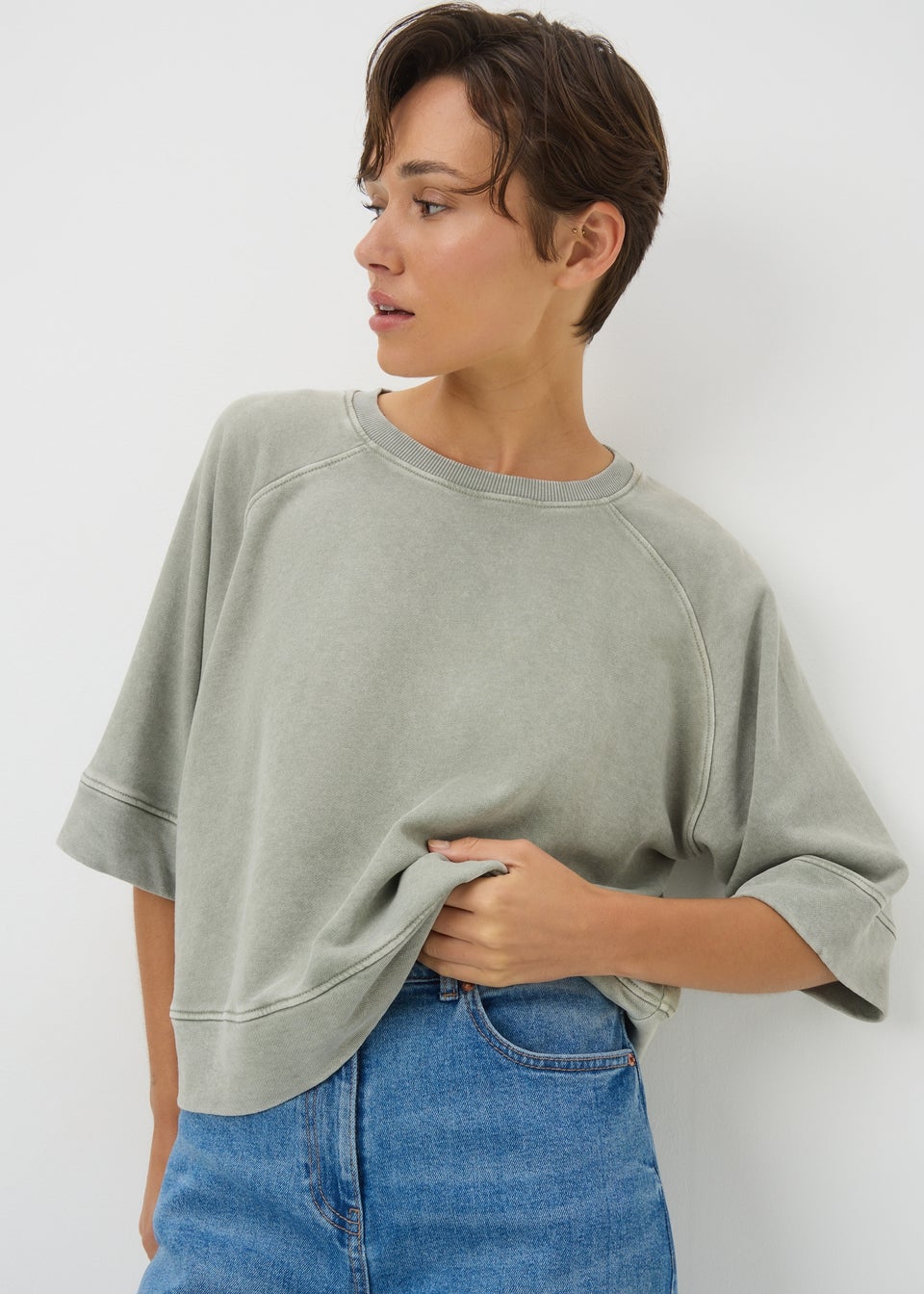 Sage Acid Wash T-Shirt