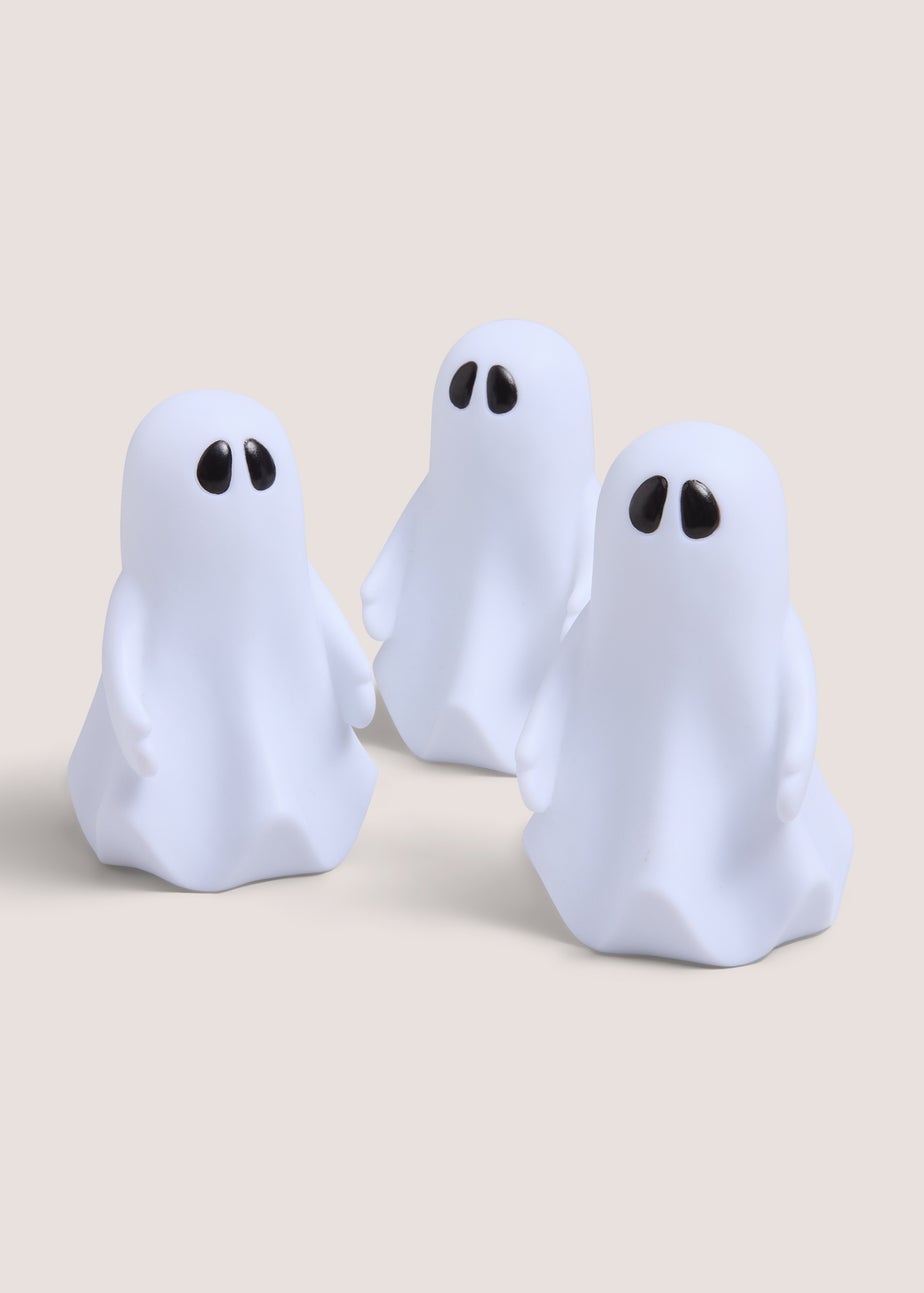 3 Pack Ghost Halloween LED Lights