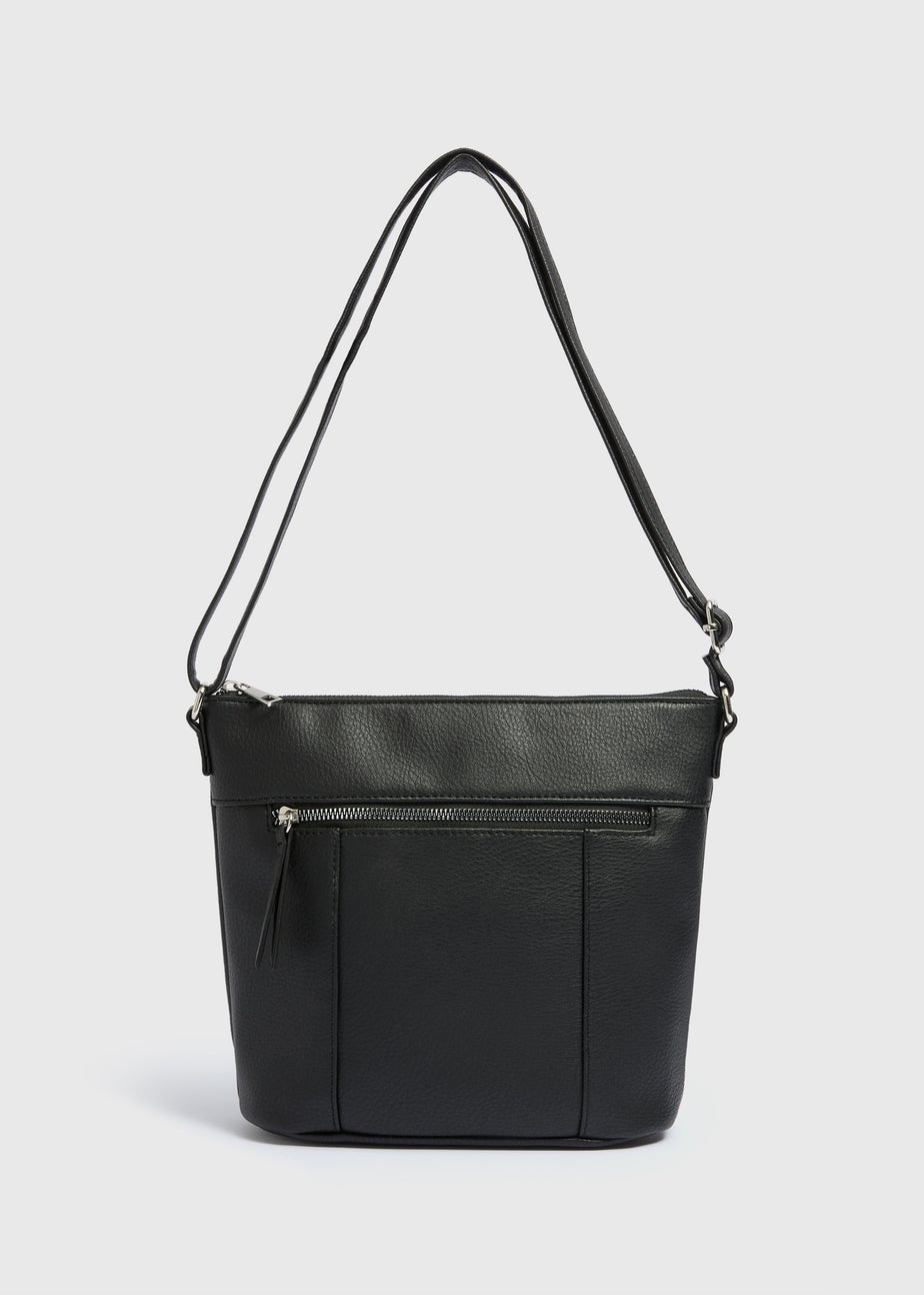 Women's Black Messenger Bag