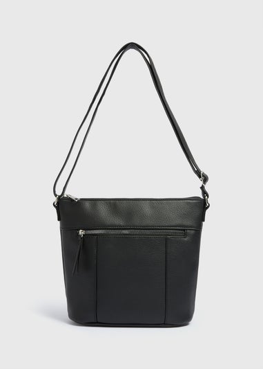 Women's Black Messenger Bag