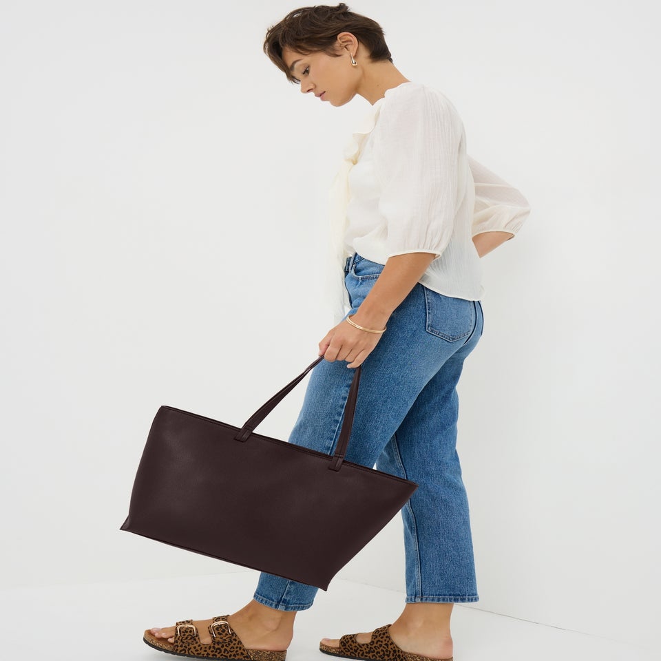 Brown Tote Bag