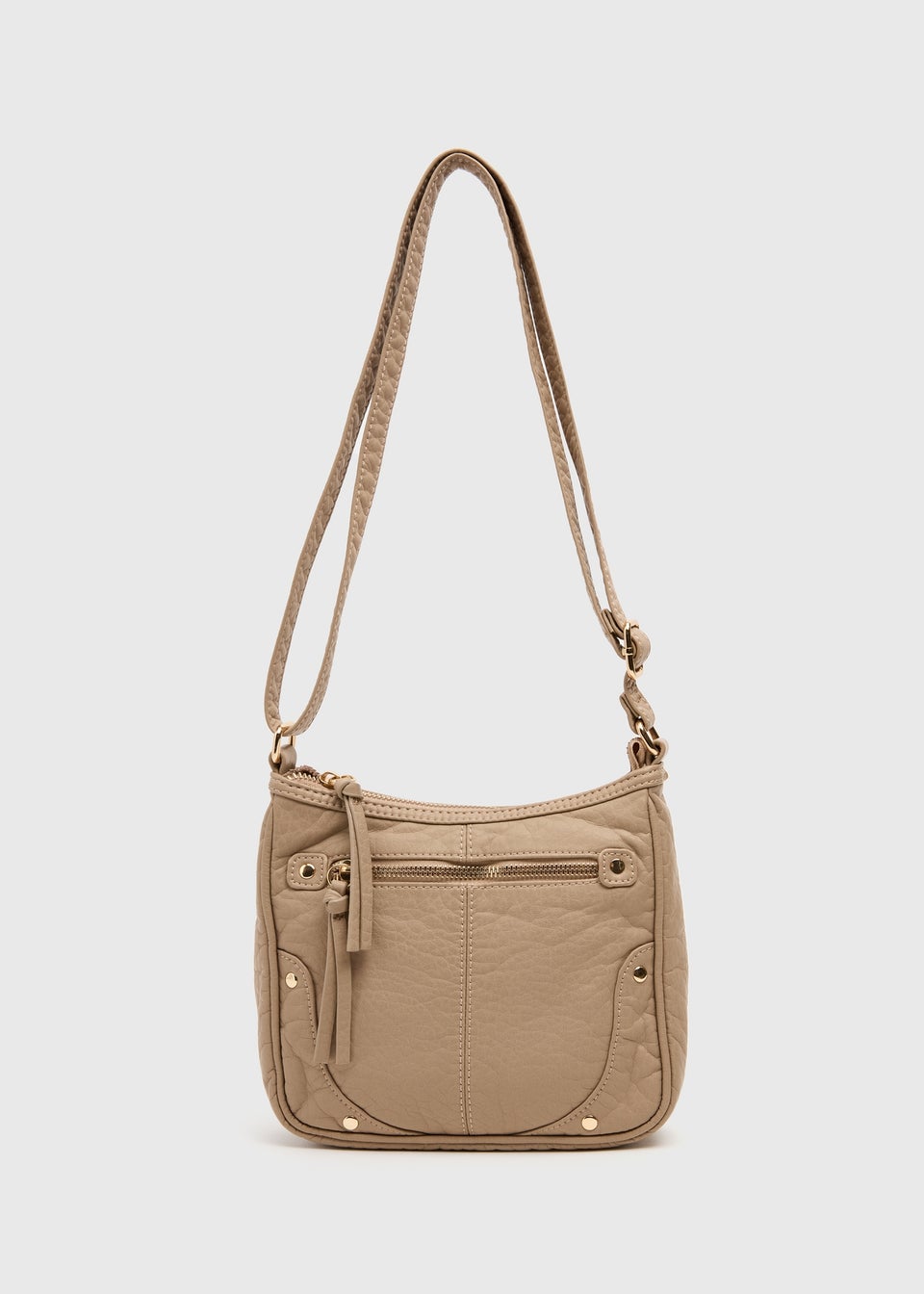 Womens Nude Messenger Bag
