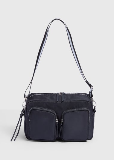 Black Nylon Modular Bag