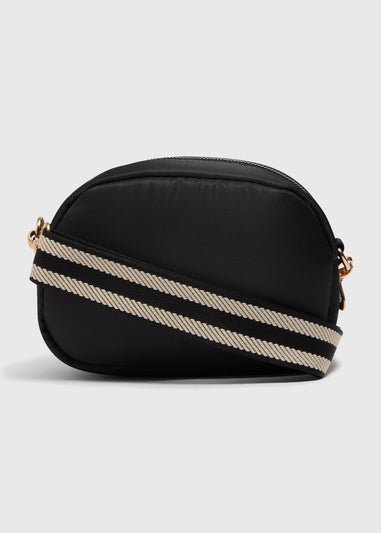 Black Nylon Camera Bag