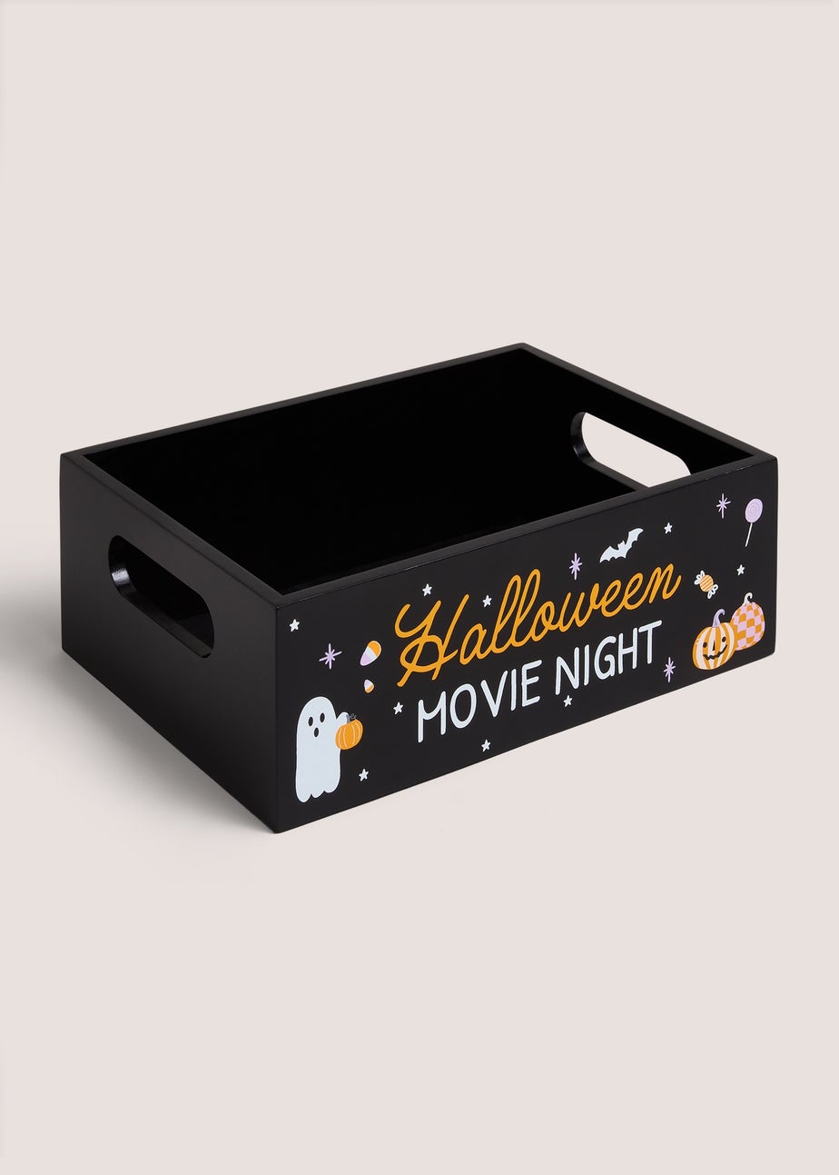 Black Halloween Movie Night Box
