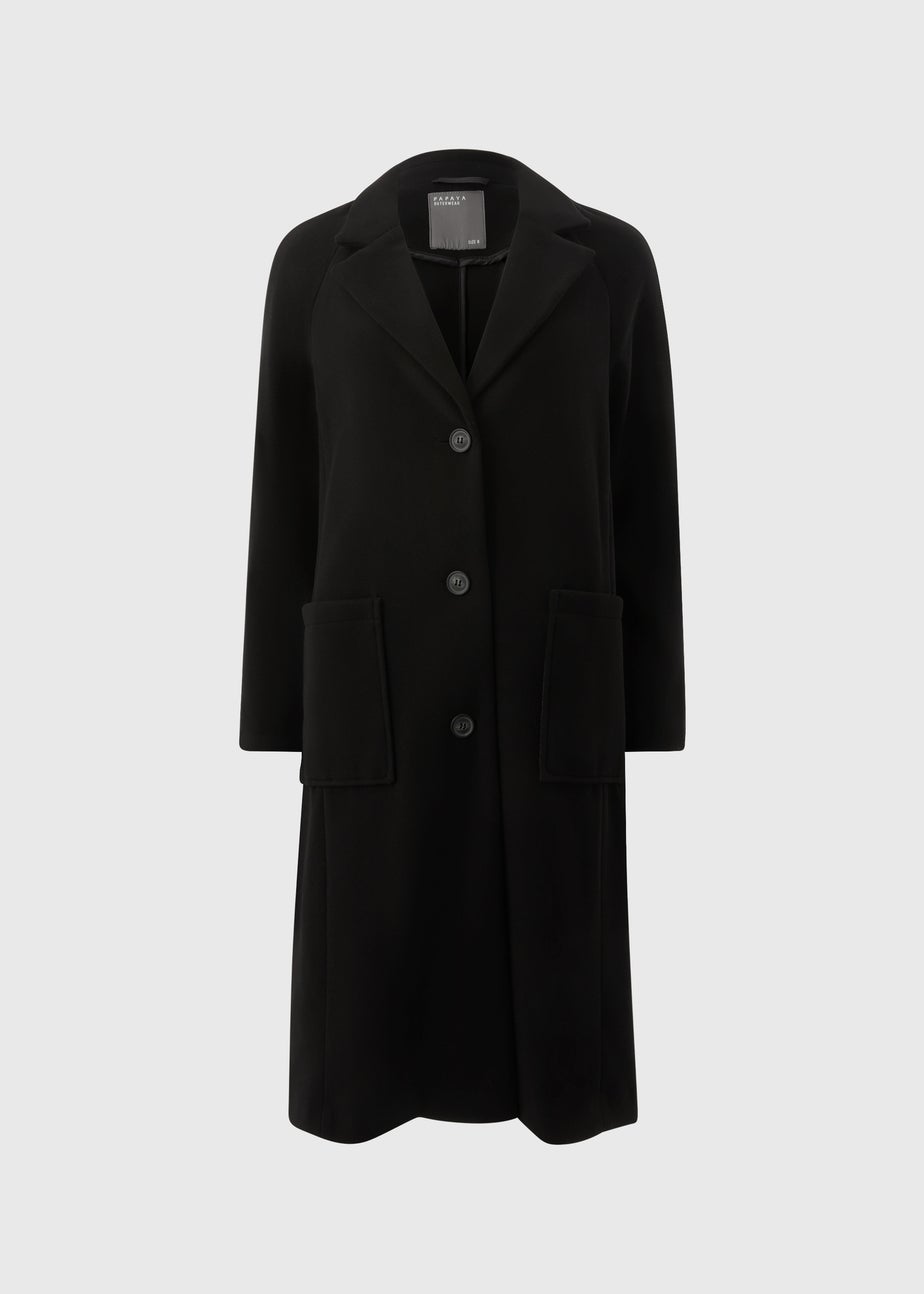 Black Smart Coat