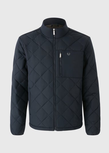 Lincoln Navy Quilted Coat