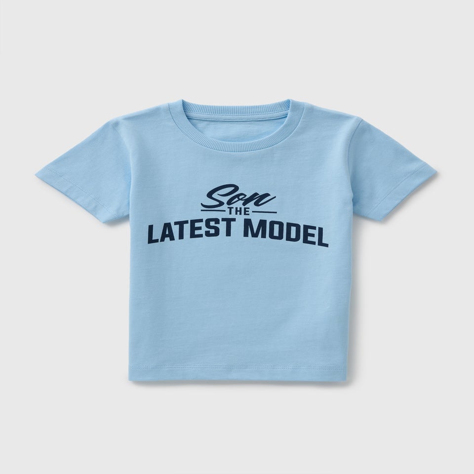 Boys Blue Fathers Day Son T-Shirt (1-7yrs)
