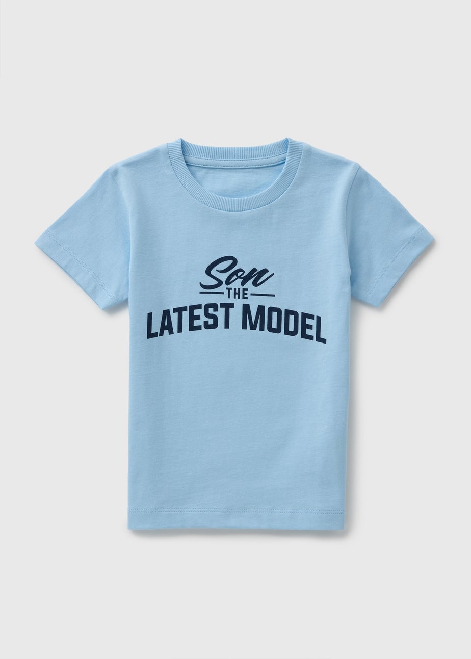 Boys Blue Fathers Day Son T-Shirt (1-7yrs)