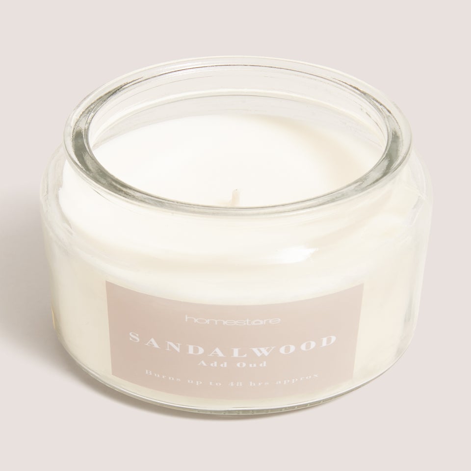Sandalwood Candle Jar