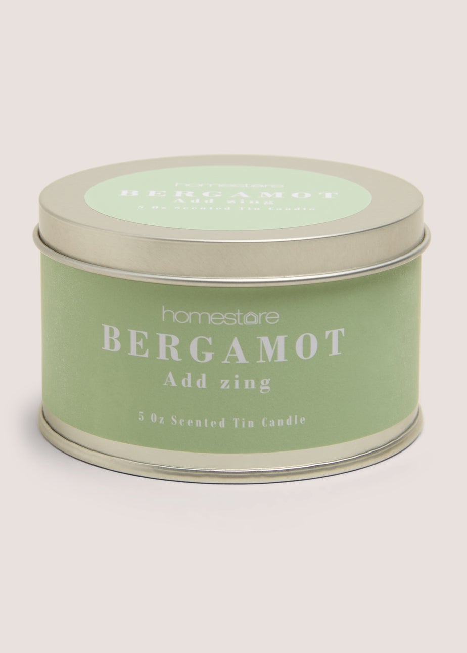 Bergamot Tin Candle