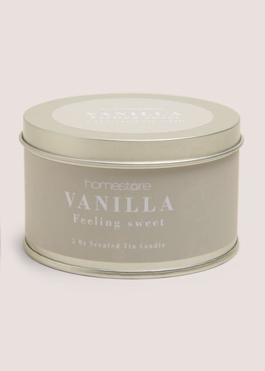 Vanilla Tin Candle
