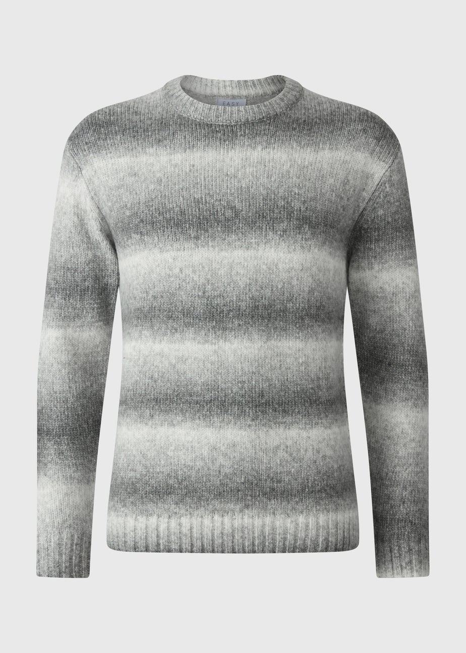 Grey Gradient Design Jumper