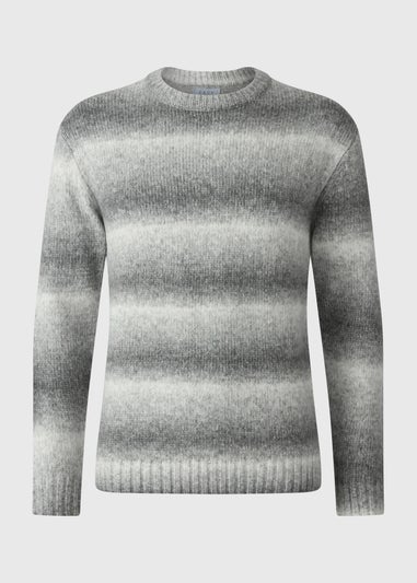 Grey Gradient Design Jumper