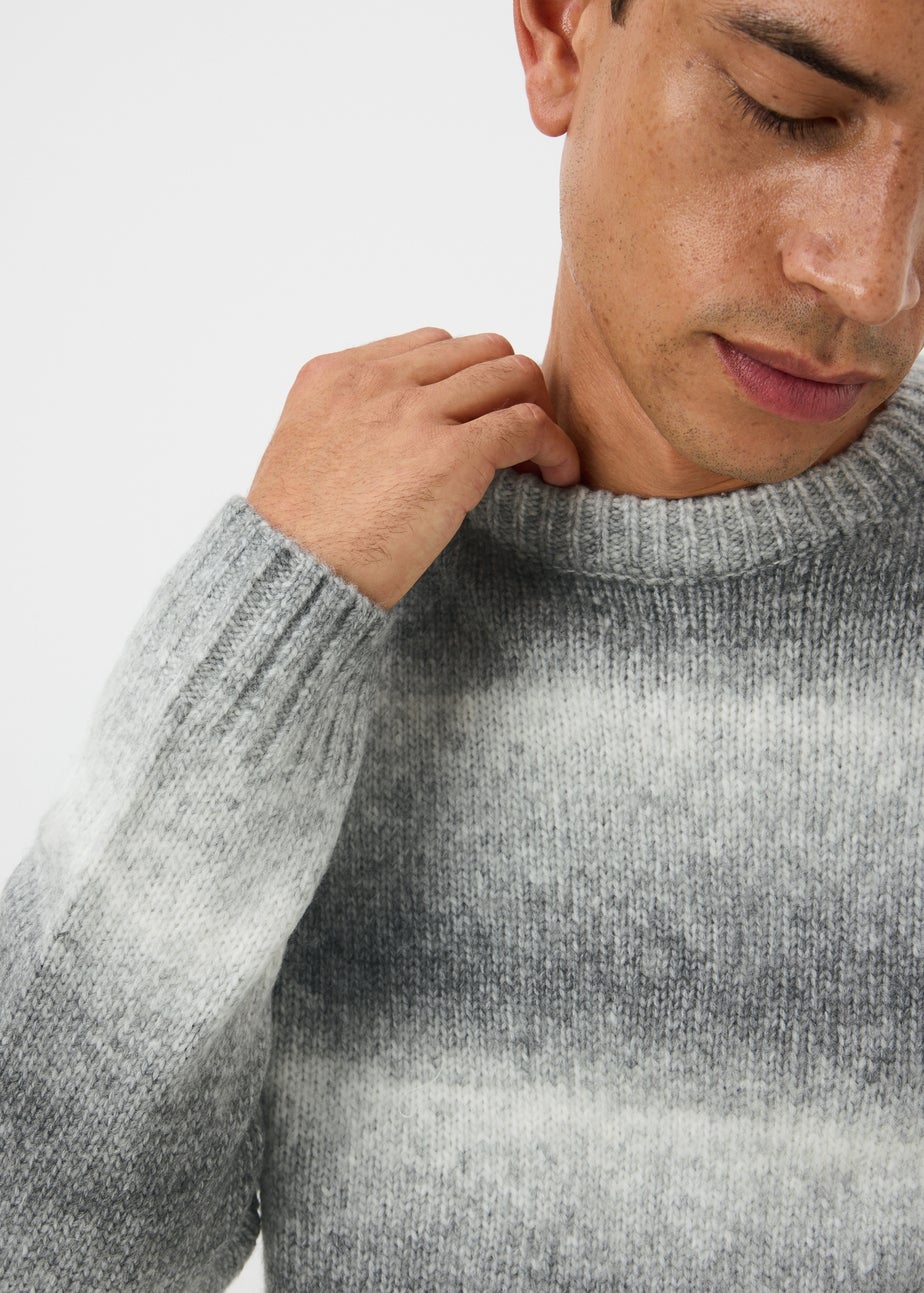 Grey Gradient Design Jumper