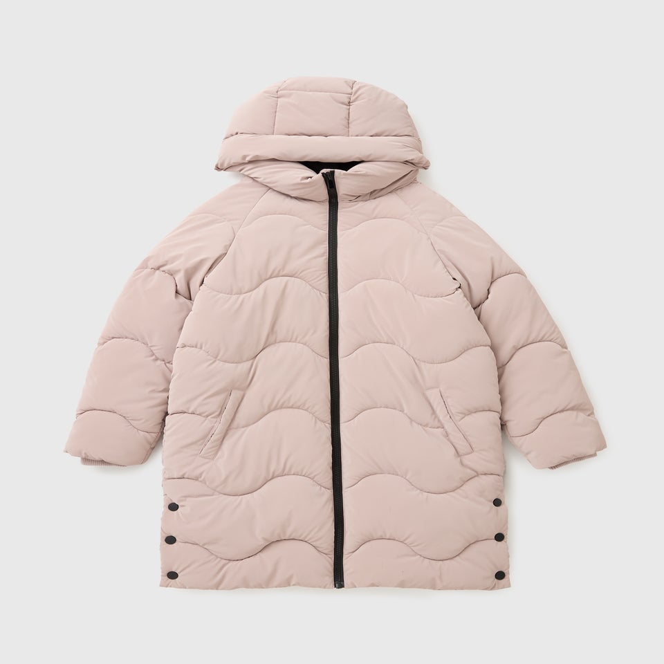 Girls Pink Padded Jacket (3-15yrs)