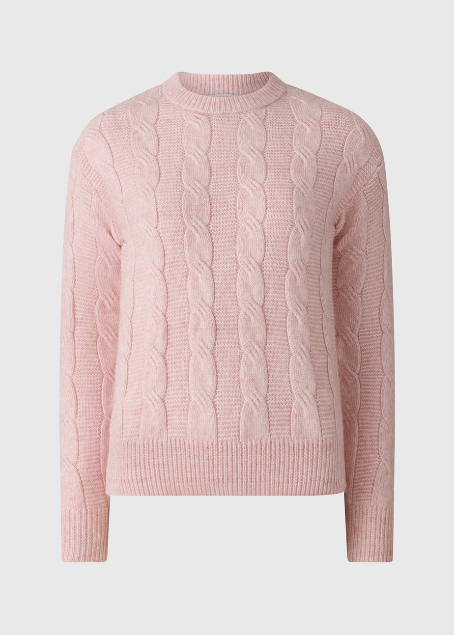 Light Pink Cable Jumper