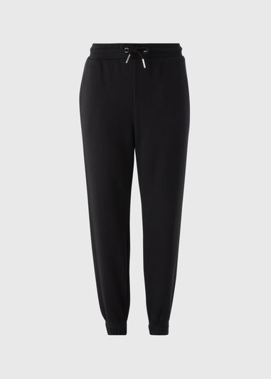 Black Tapered Jogging Bottoms