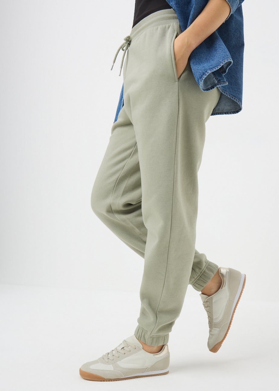 Sage Tapered Jogging Bottoms
