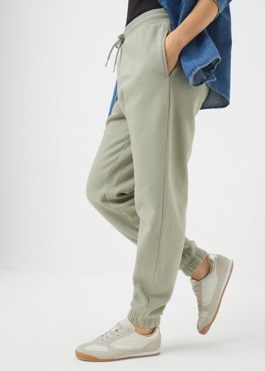 Sage Tapered Jogging Bottoms