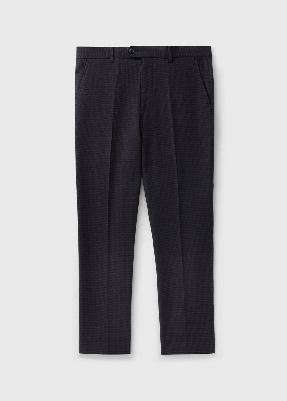Taylor & Wright Bruno Navy Tailored Trousers