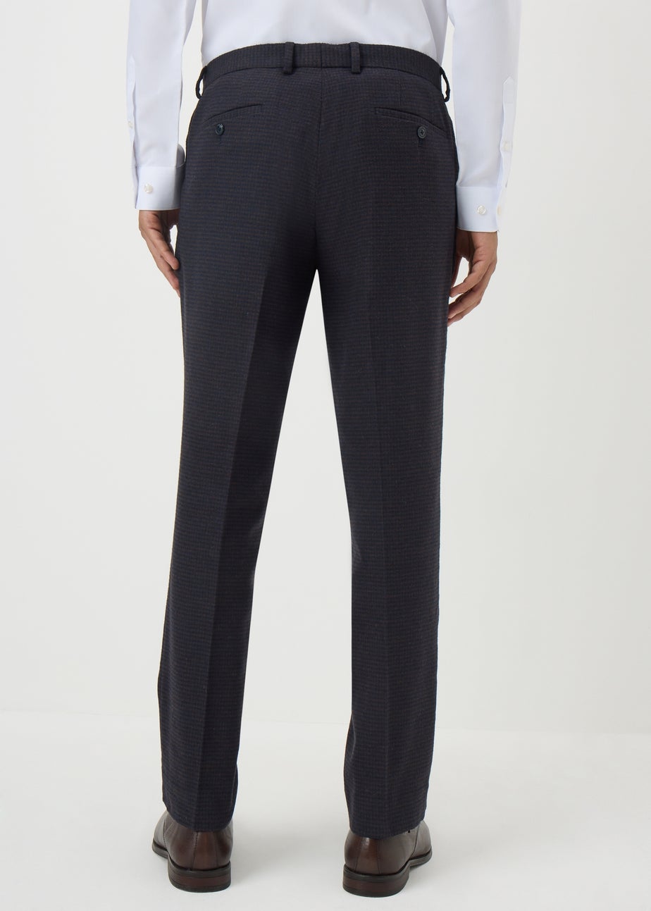 Taylor & Wright Bruno Navy Tailored Trousers