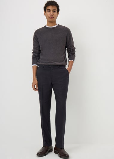 Taylor & Wright Bruno Navy Tailored Trousers