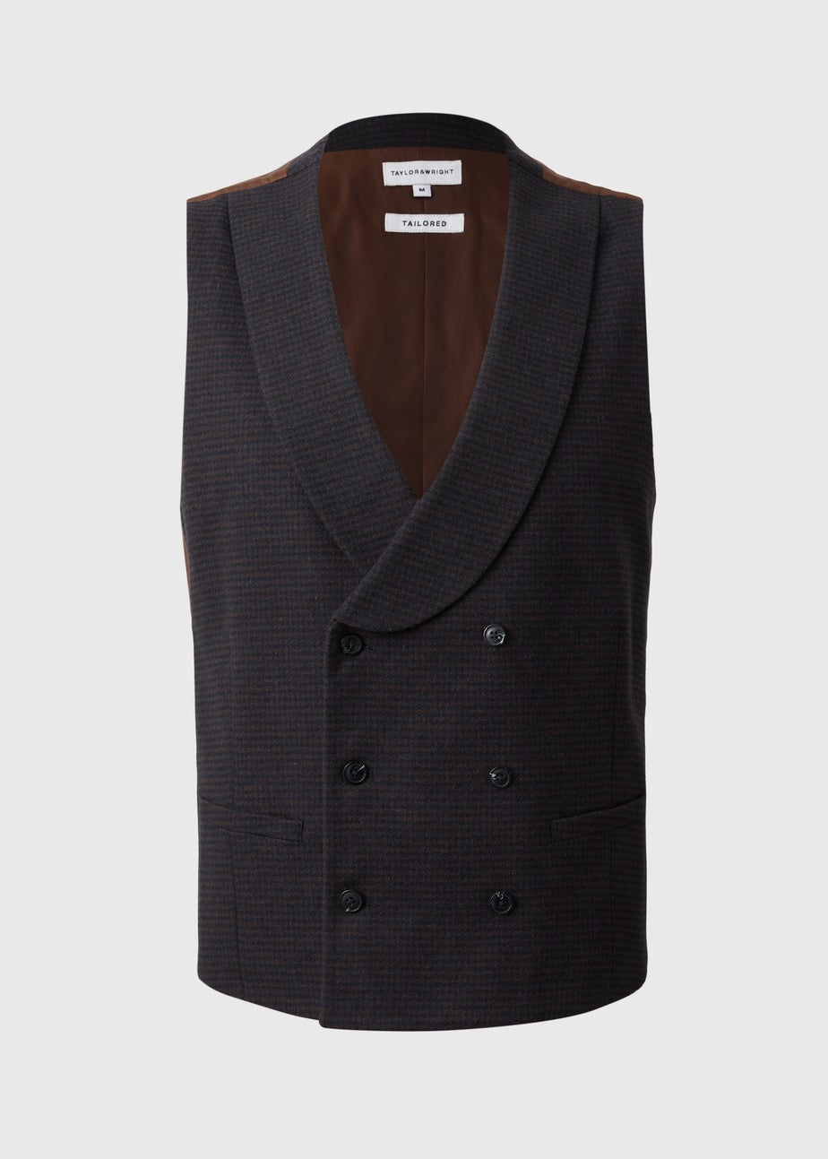 Taylor & Wright Bruno Navy Waistcoat