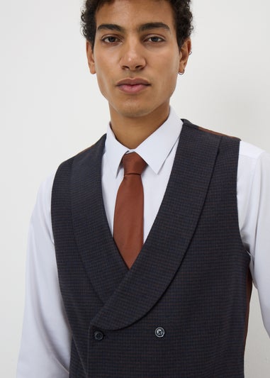 Taylor & Wright Bruno Navy Waistcoat