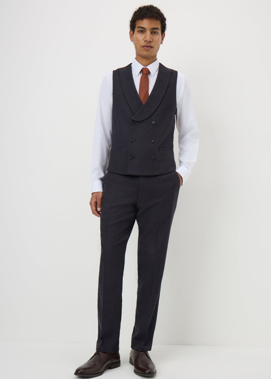 Taylor & Wright Bruno Navy Waistcoat