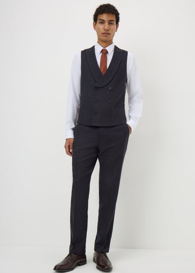 Taylor & Wright Bruno Navy Waistcoat