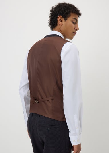 Taylor & Wright Bruno Navy Waistcoat