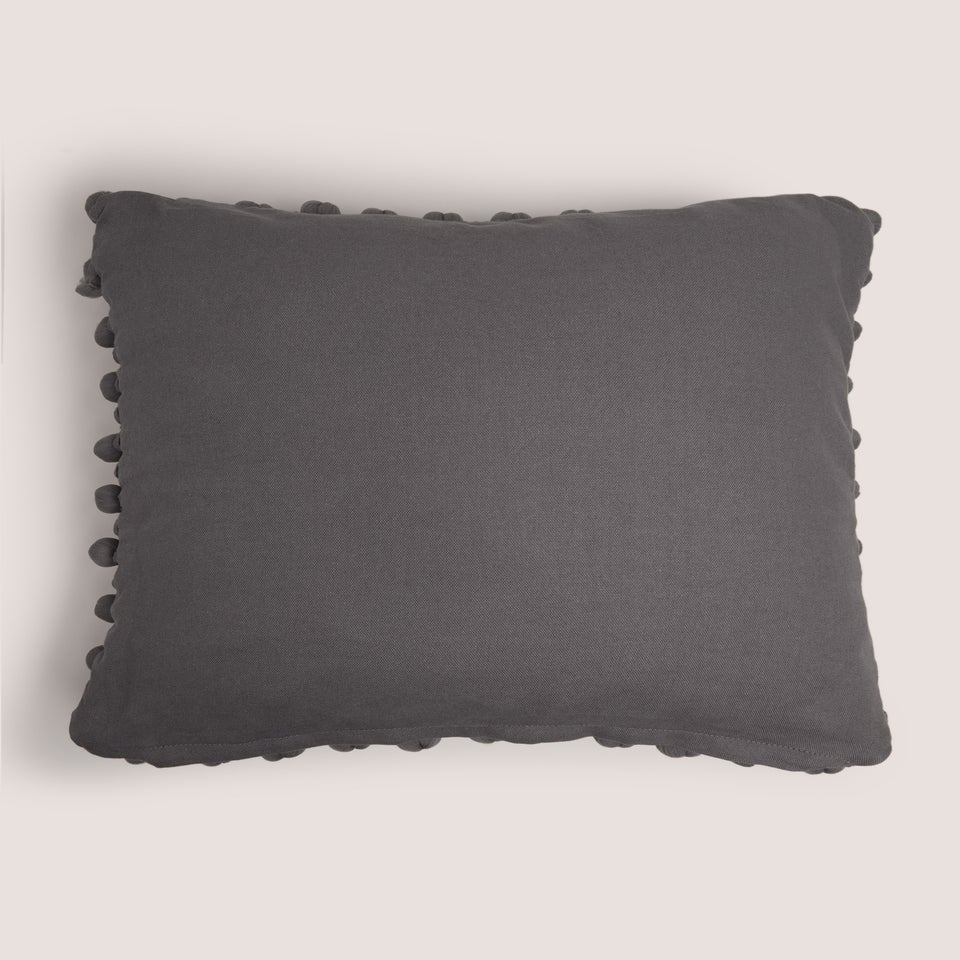 Grey Bobble Cushion