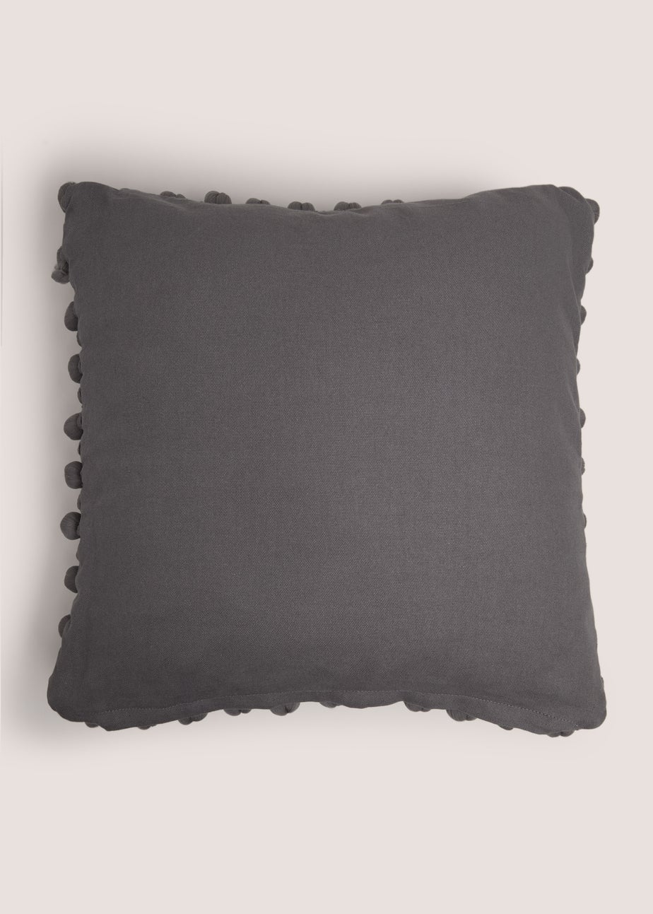 Grey Bobble Cushion