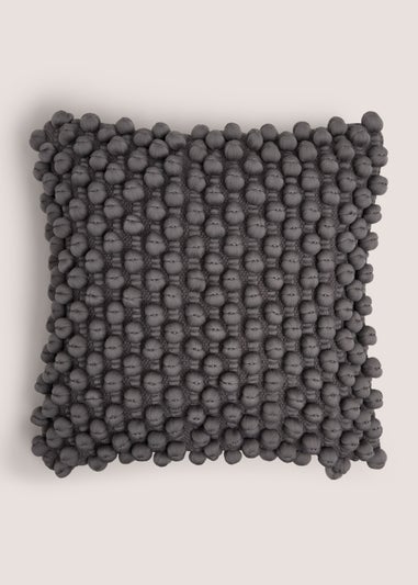 Grey Bobble Cushion