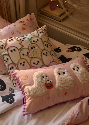 Embellished Ghost Cushion