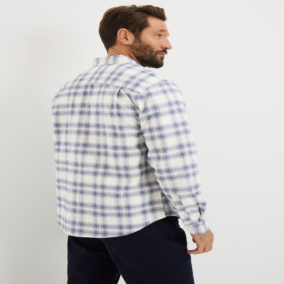 Lincoln Blue Check Long Sleeve Shirt